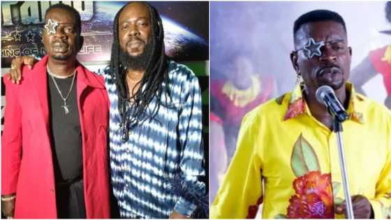 "Much love, strong lyrics": Veteran singer Baba Fryo hints about new music as he chills with Adekunle Gold