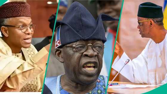 El-Rufai vs Ribadu: How 2 'sweet' friends suddenly turned sworn enemies as Tinubu picks side, keeps mum