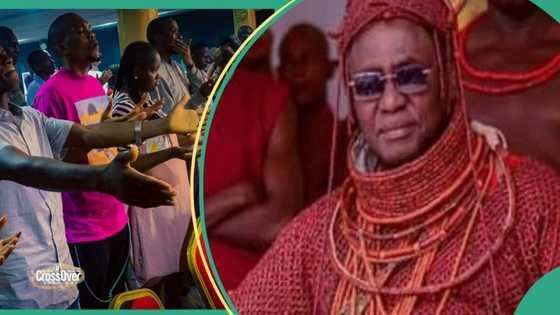 'Dan Sarkin Kano ya bada mamaki, ya haɗu da fitaccen sarki a Najeriya sun je coci taron addu'o'i