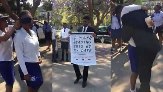 Secondary school boy ask his female crush on a date in lovely style in video, stirs mixed reactions