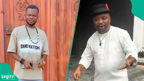 Blogger finally breaks silence after actor Apama’s physical confrontation over allegation about late son