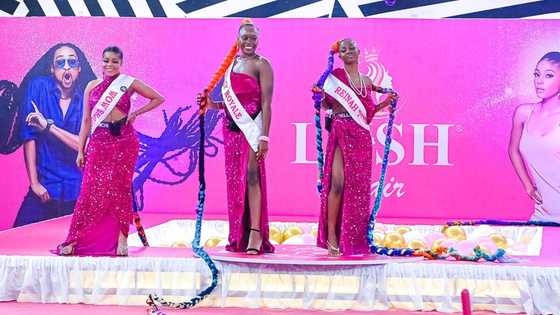 BBNaija S7: Lush Hair Sets the Record of the Longest Braids with Team Kinky Royale