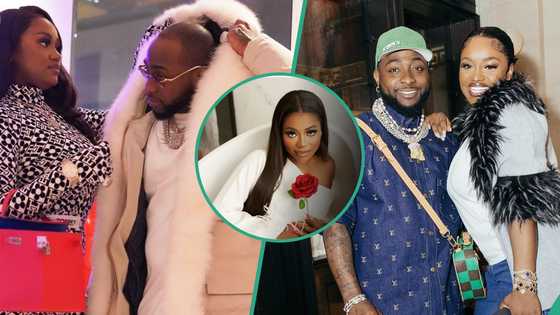 Video of Davido, wife's night out in UK trends amid Sophie's fake house saga: "Too hot to handle"