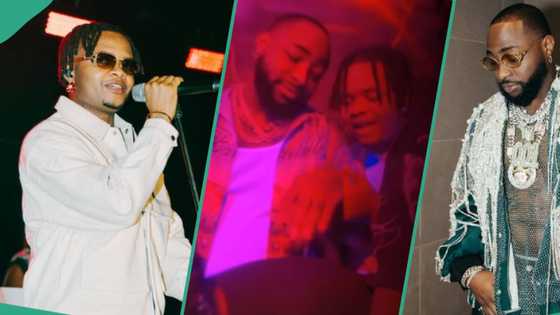Davido’s reaction after singer Crayon asked for his Richard Mille wristwatch trends: “You be thief”