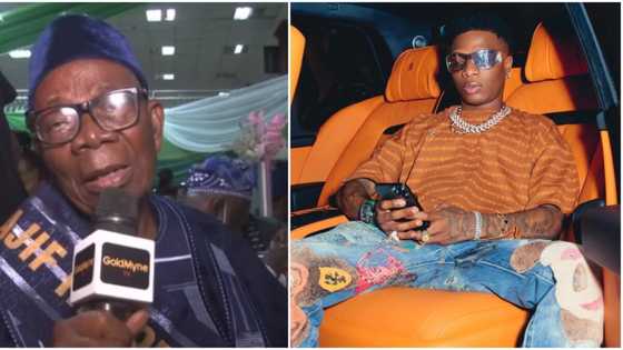 “Papa is so proud”: Throwback video of Wizkid’s father thanking God for singer’s success emerges, fans gush