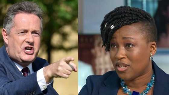 Piers Morgan shut down on live TV for attacking Meghan Markle by Nigerian activist Shola Mos-Shogbamimu