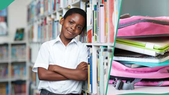 “My gender and suffering na 5&6”: Kind young boy carries his female classmates’ bags, clip trends