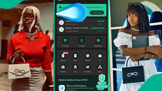 Lady scammed of N690k in tears as OPay refunds her, displays amount sent back to her account