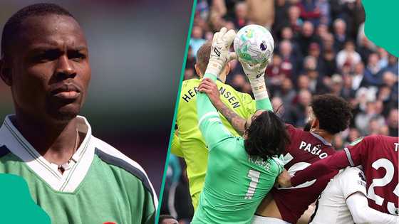 Victor Ikpeba slams VAR in England after Arsenal’s controversial win over West Ham
