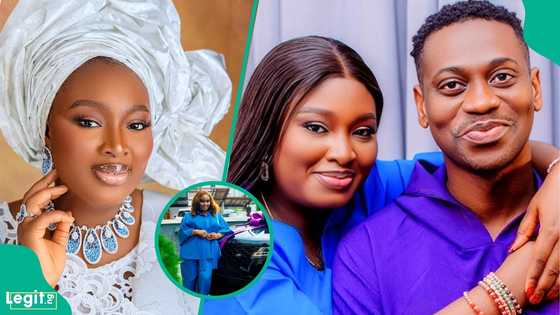 Mo Bimpe shows off luxury push gift from husband Lateef Adedimeji weeks after welcoming triplets