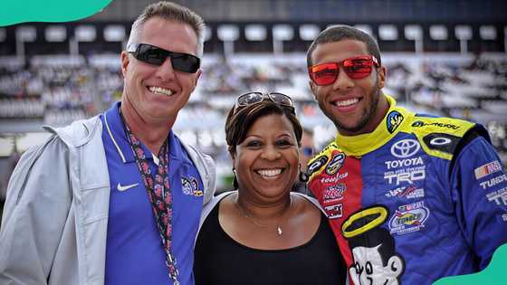 Bubba Wallace's parents and sibling— the family that's backed him all along