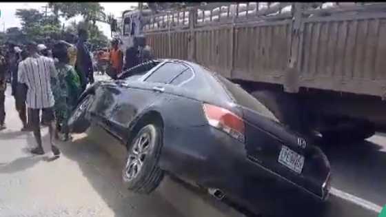 BREAKING: Driver surrenders self to police after crushing LAWMA officials to death