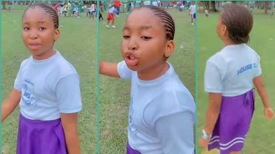 "The judges cheated": Girl in purple house cries bitterly after hearing inter-house sports result