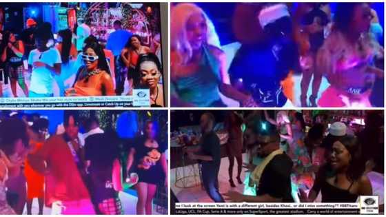 BBTitans Saturday party: From kisses on the dancefloor, Amapiano groove to DJ getting dragged online