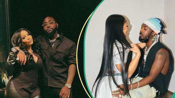 Davido's cousin and Young Jonn rumoured to have broken up, reports claim: "She was forcing herself"