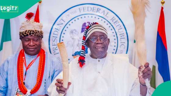 Sarakuna sun taru sun ba shugaba Bola Tinubu mukamin sarauta mafi girma