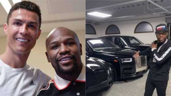 See expensive Bugatti Cristiano Ronaldo 'begged' Mayweather to give him (photo, video)