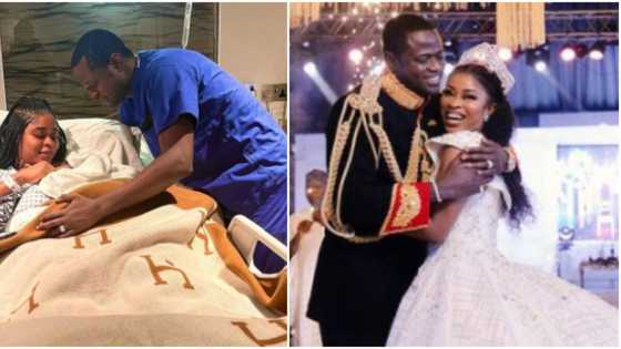 My daughter is here: Congratulatory messages pour in as celebrity jeweller Malivelihood welcomes his baby girl
