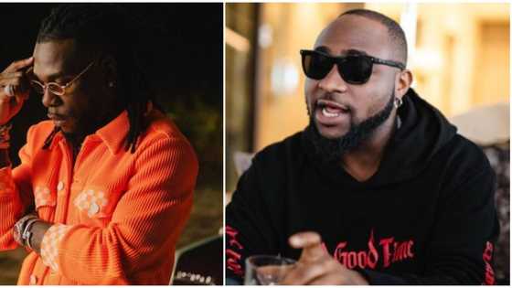 Trending video of Burnaboy throwing shade at Davido following Grammy win