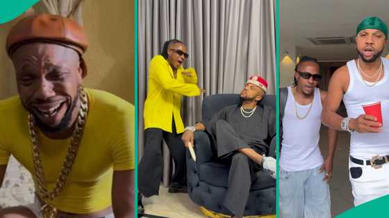 "He is my problem": Charles Okocha admits his hype man's influence on him, Osimhen, others react