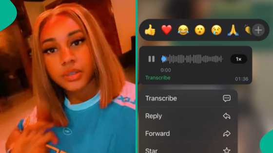 Lady displays unexpected message she received from her toxic former boyfriend after 7 years
