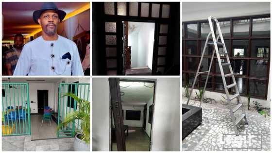 Assassination Attempt: Photos emerge as gunmen invade strong APC gov aspirant's home, 'stole strong' item