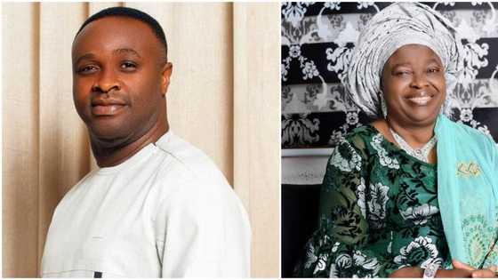 Femi Adebayo celebrates mother with beautiful photo on social media