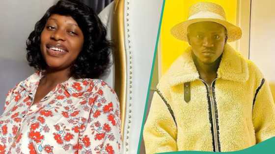 "Make I go sleep, See you for dreamland": Video as Asabi Simple drools over Portable