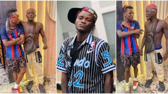 “Him say e no want wahala again”: Fans react to video of Portable and Small Doctor after settling their beef