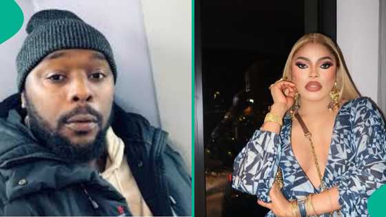 Bobrisky threatens to expose Radiogad's private chat with him, netizens react as video goes viral