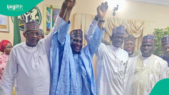 Gwamna Buni da 'yan APC sun fitar da dan takarar gwamnan Yobe a 2027