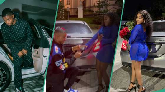 "Finally I have proposed to Omobolanle mi, it's plenty": Ola of Lagos gets hitched, proposal video goes viral