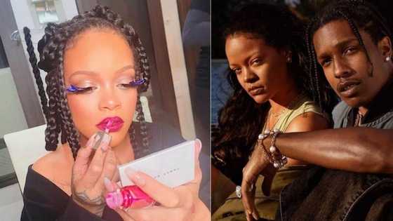 Celeb couple: Rihanna and A$AP Rocky film music video, rock eye-catching outfits