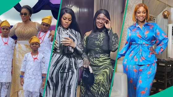 Man drags Junior Pope's widow over appearance at event, questions her use of iPhone 17, Toolz reacts