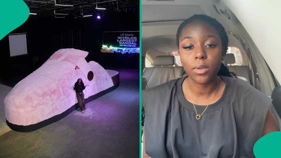 Nigerian designer Liz Sanya completes largest sandal in the world: "Super proud of you"