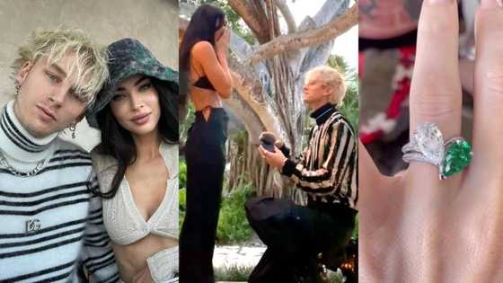 Machine Gun Kelly says he bought fiance ‘thorny’ ring so it hurts when she tries to remove it