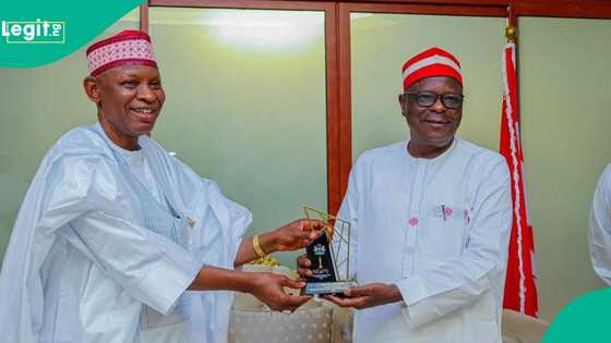Abin da Kwankwaso ya fadawa Gwamna Abba da mukarrabansa a Abuja