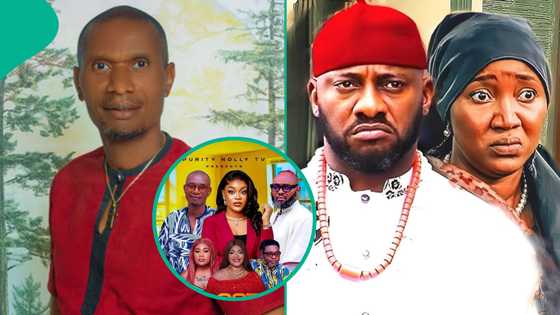 Judy Austin's ex-husband throws shades as he joins Nollywood, his debut performance draws reactions