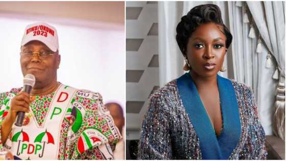 2023 elections: "Arrogance is not a leadership quality," Kate Henshaw replies Atiku on LP's reliance on youths