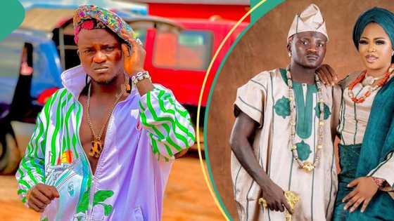 "Calm down make dem no use u get me": Portable Zazu slams wife over her birthday caption