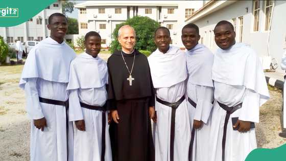Pope Leo XIV: Billionaire Otedola shares photo of New Pontiff in Nigeria, Explains Why He Visited