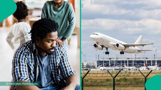 Nigerian man allegedly dumps wife and kids after being deported from Germany