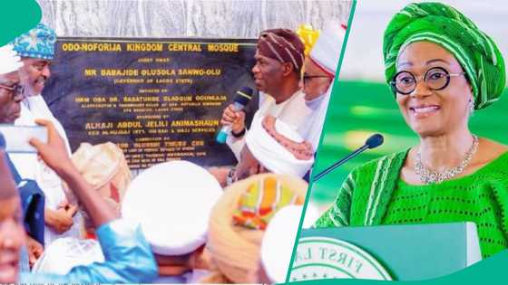 Sarki ya gina shirgegen masallaci, ya gayyaci matar Tinubu, Fasto Oluremi buɗewa