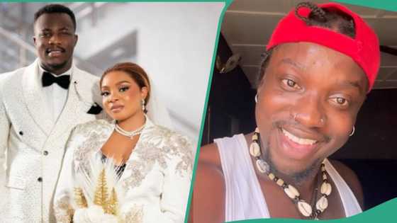 “Don’t you feel somehow carrying another man’s child?” Very Dark Man blasts Queen’s husband Deji