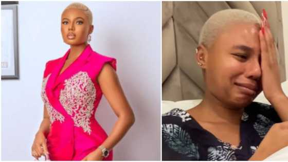 I didn't think I'll make it to 30: Nancy Isime cries like a baby as she gets overwhelmed with love on birthday