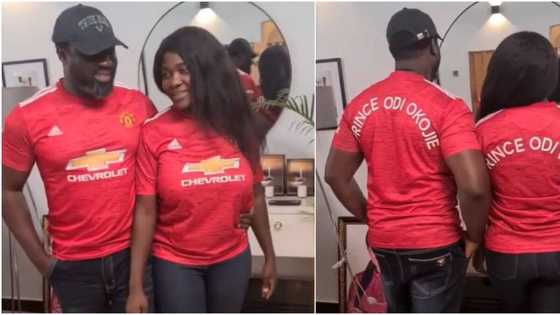 Actress Mercy Johnson excited as she spends time alone with hubby after kids left for school