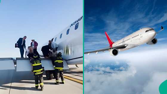 Rare video shows passengers climbing off plane wings after emergency landing, reason emerges