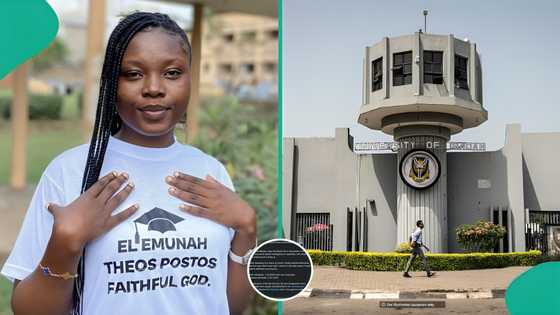 University of Ibadan graduate who had 2 carry-overs opens up, posts final-year CGPA online