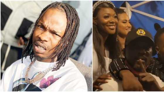 Rapper Naira Marley hangs out with fuji musician Pasuma, actress Bisi Ibidapo-Obe