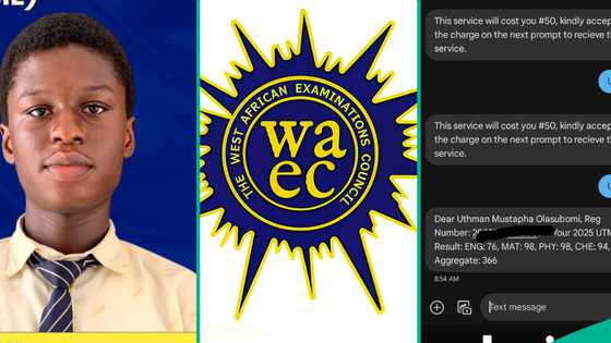 Man displays 2025 WAEC result of nephew with A1 in all subjects, makes request to President Tinubu